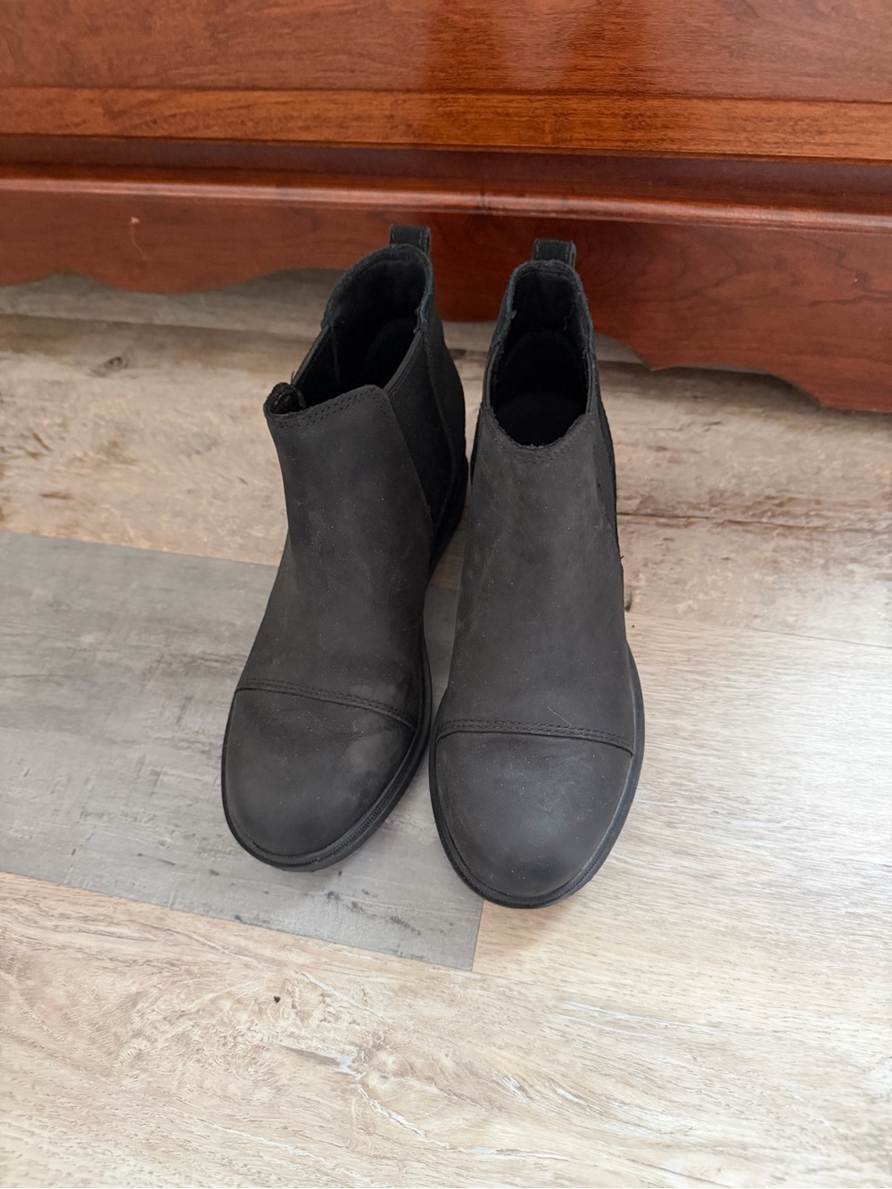 Sorel Black Women's Chelsea Ankle Boots